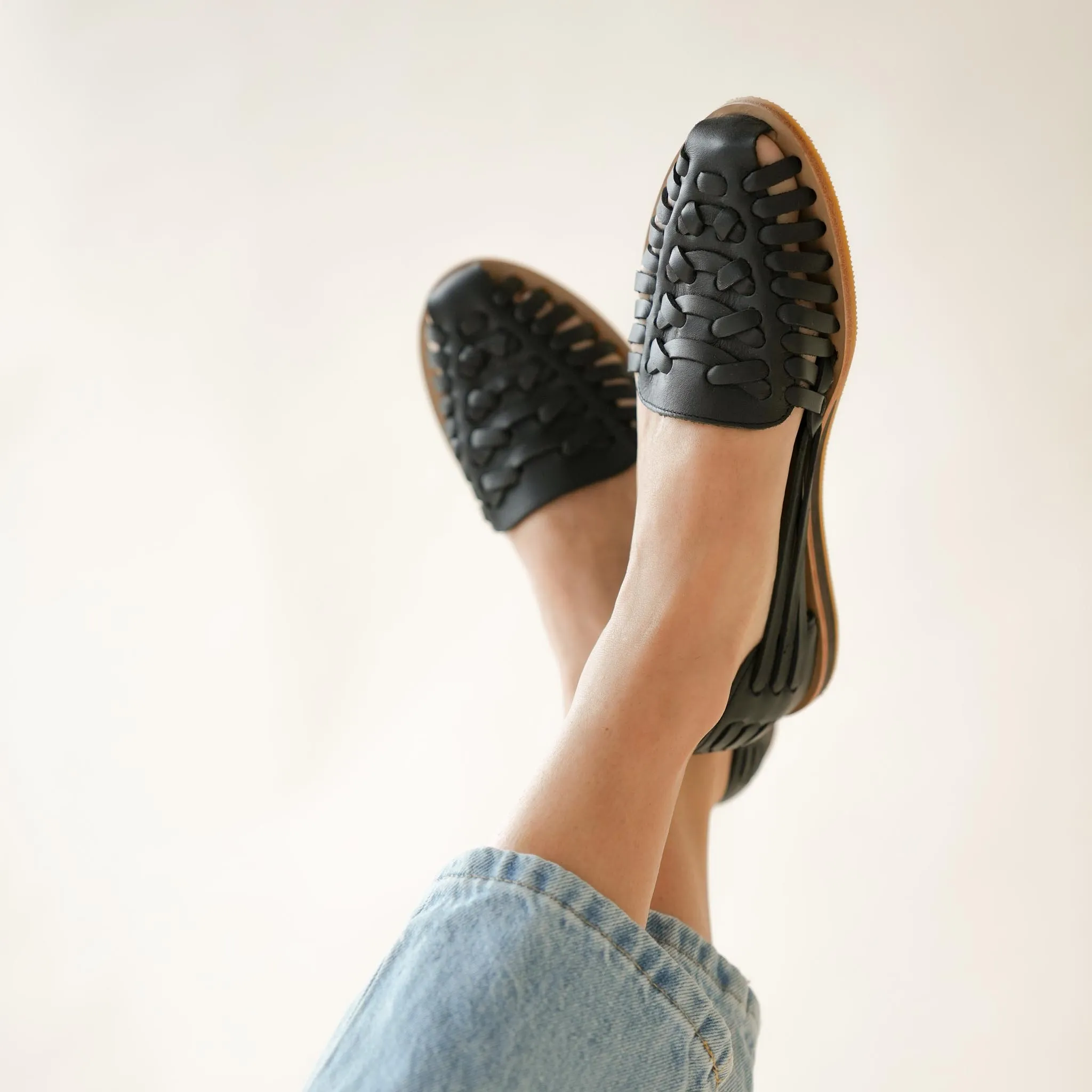 Women's Huarache Sandal Dusty Blue Suede sold by Nisolo product image thumbnail 5