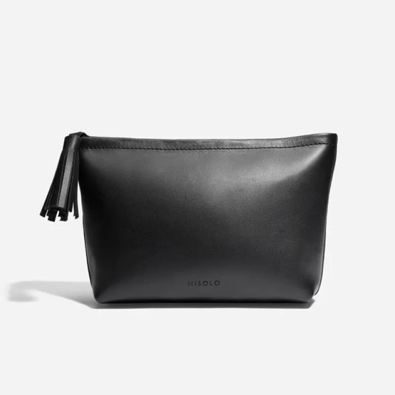 Petra Pouch Black sold by Nisolo