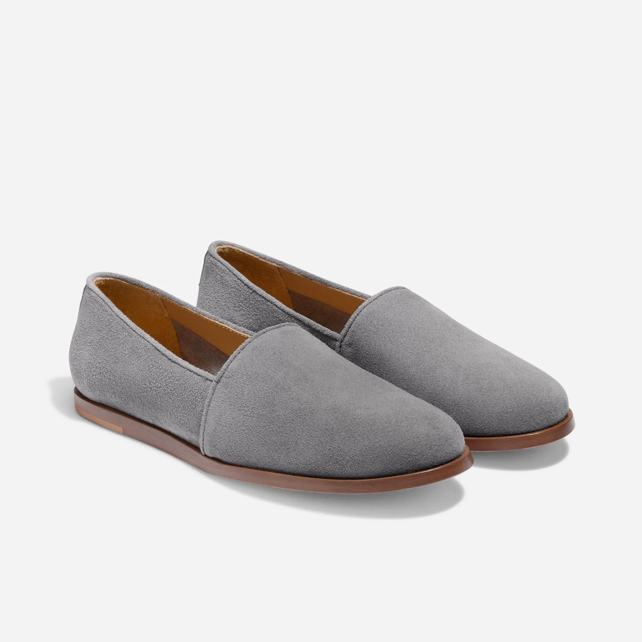 Alejandro Grey Suede sold by Nisolo