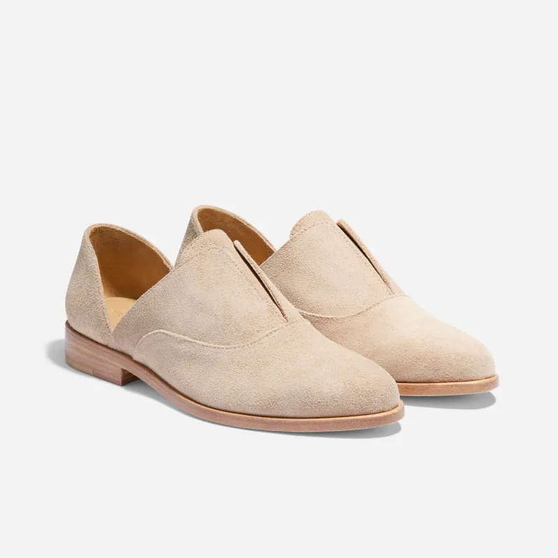 Emma d'Orsay Oxford 2.0 Linen Suede sold by Nisolo