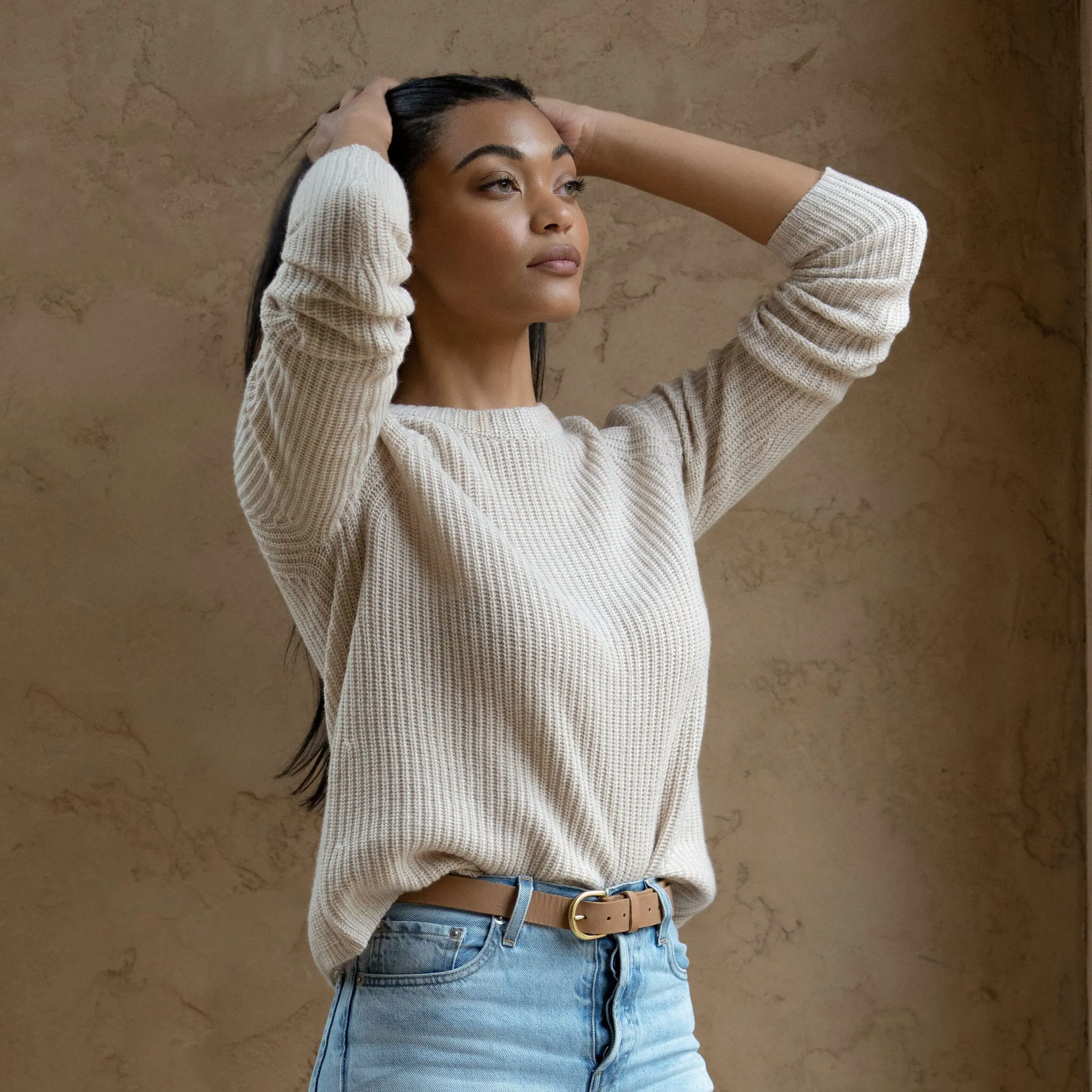 Noemi Belt Almond 2.0 sold by Nisolo product image thumbnail 2