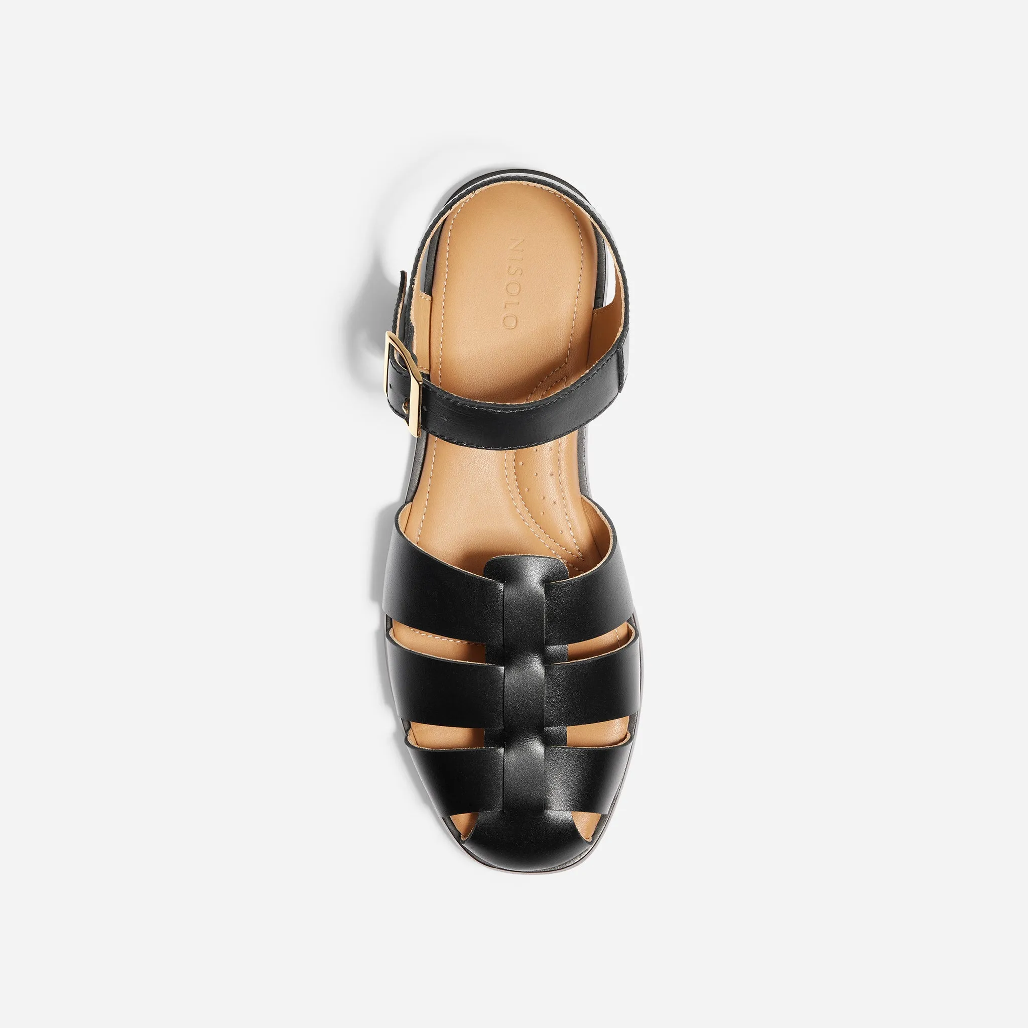 Mira Fisherman Sandal Black sold by Nisolo product image thumbnail 4