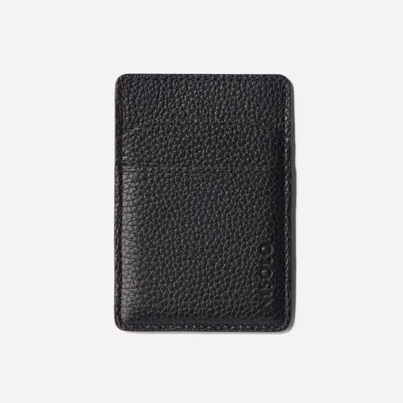 Nico Card Case Wallet Black sold by Nisolo