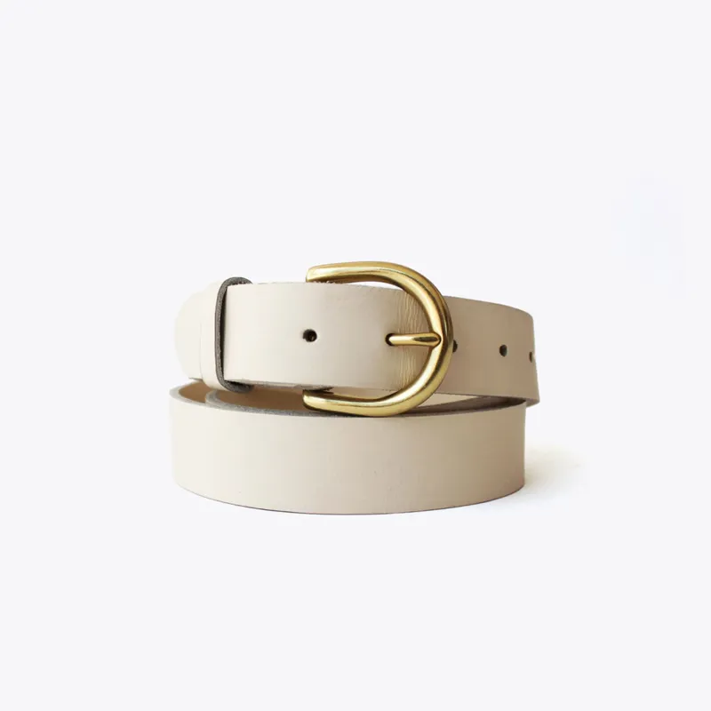 Noemi Belt Bone 2.0 sold by Nisolo