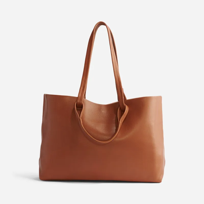 Camila Everyday Tote Caramel sold by Nisolo