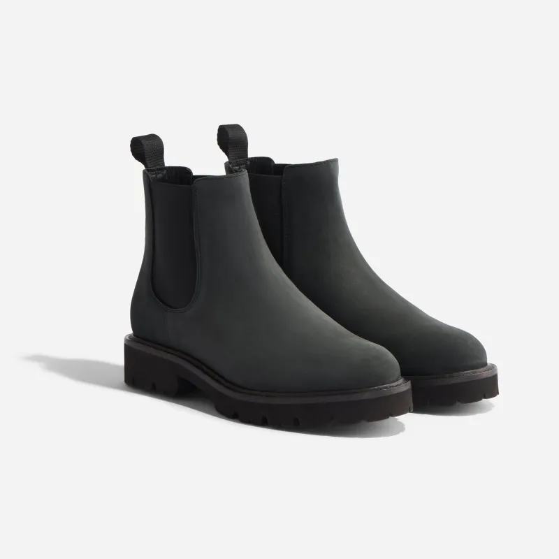 Go-To Lug Chelsea Boot 2.0 Black/Black sold by Nisolo