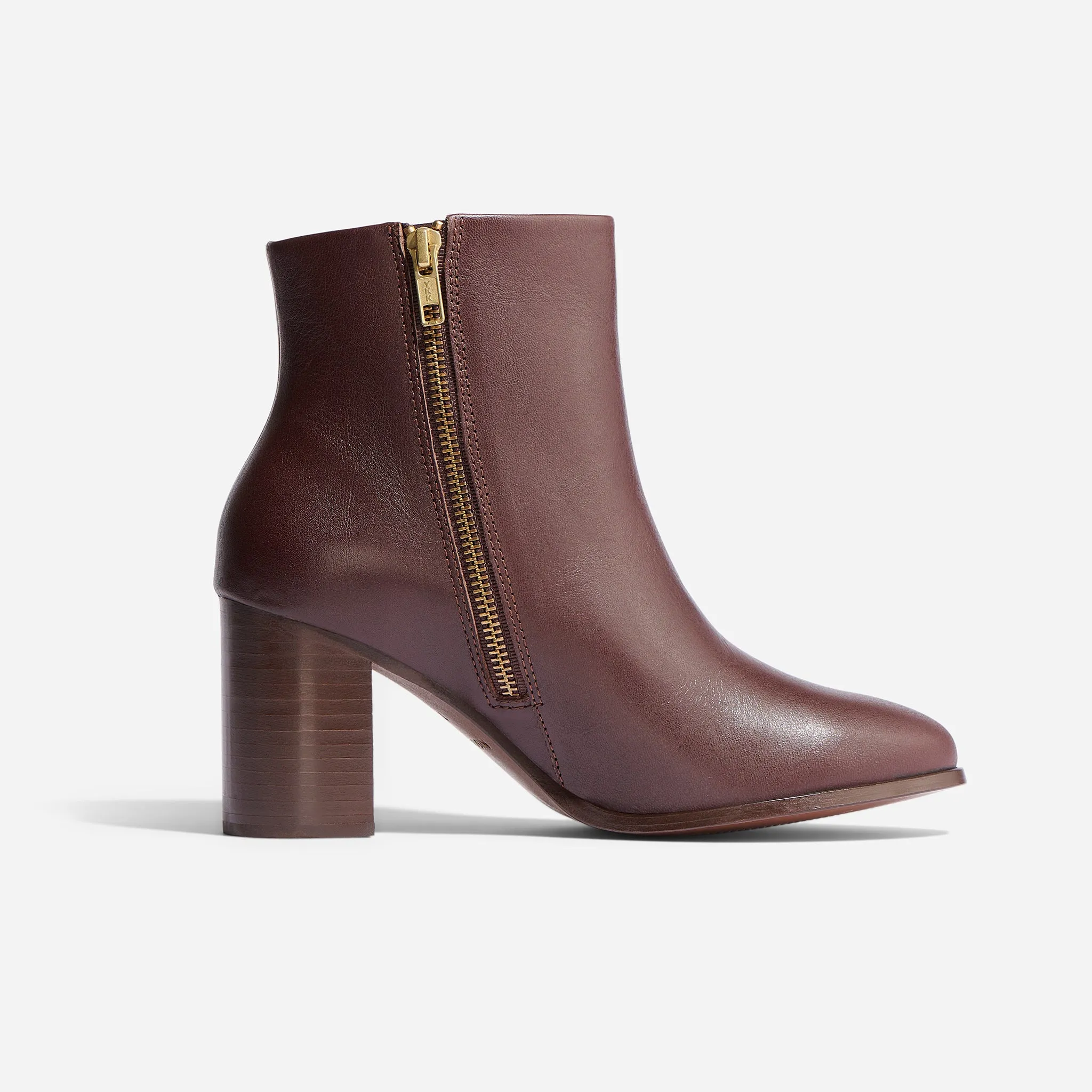 Lia Heeled Bootie Wine sold by Nisolo product image thumbnail 3