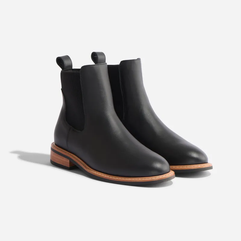 Carmen Chelsea Boot 2.0 Black sold by Nisolo