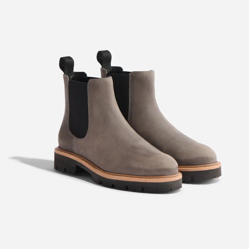 Go-To Lug Chelsea Boot 2.0 Grey sold by Nisolo