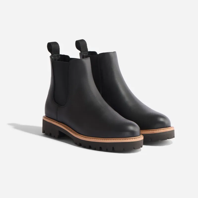 Go-To Lug Chelsea Boot 2.0 Black sold by Nisolo