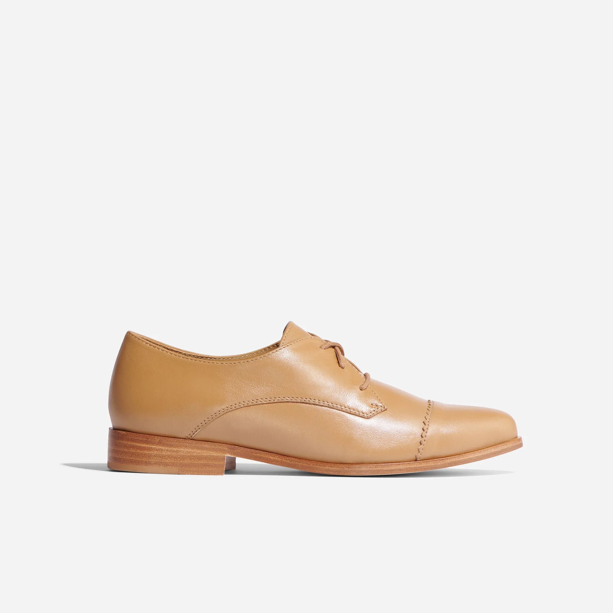 Emilia Cap Toe Oxford Almond sold by Nisolo product image thumbnail 3