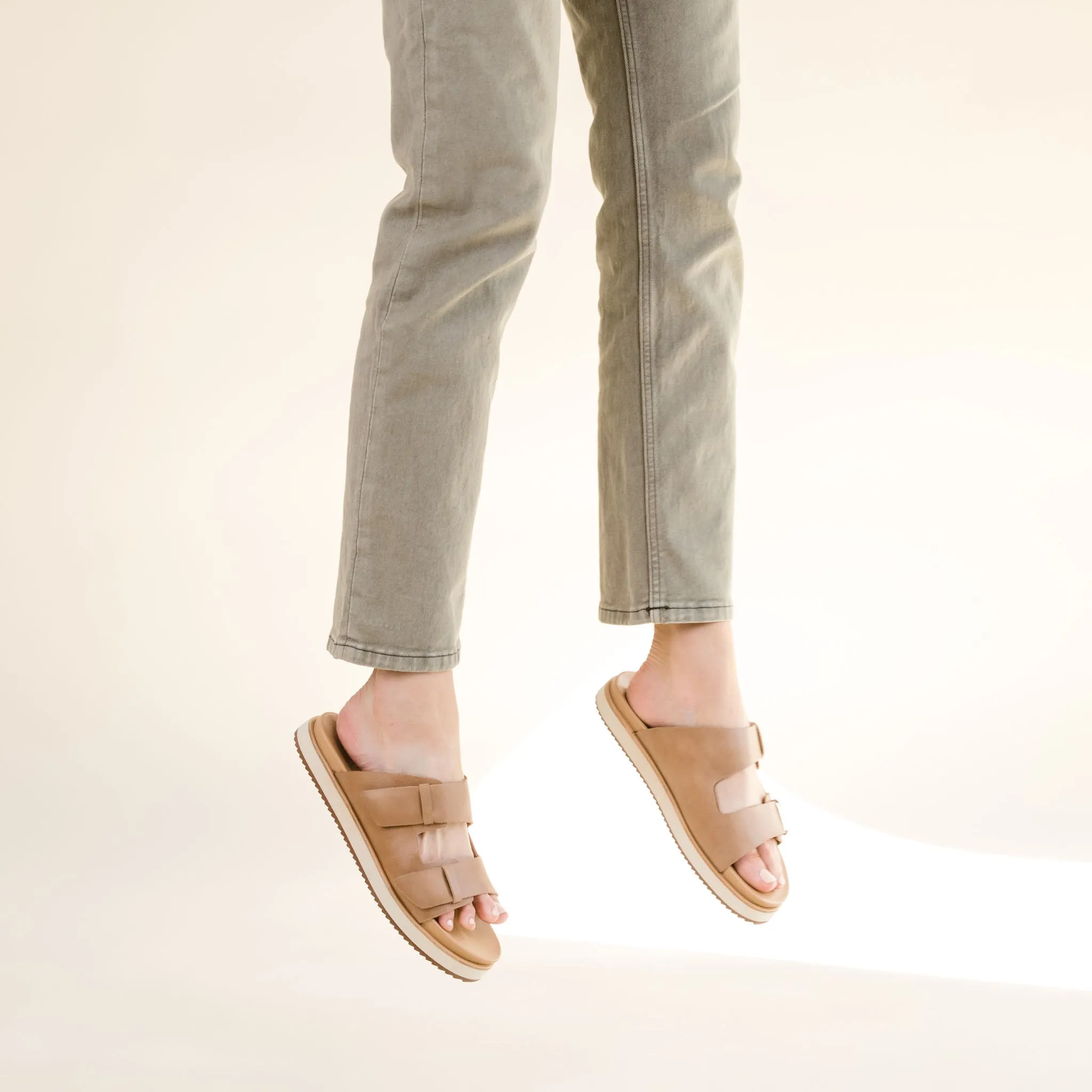 Ella Flatform Slide Almond sold by Nisolo product image thumbnail 5