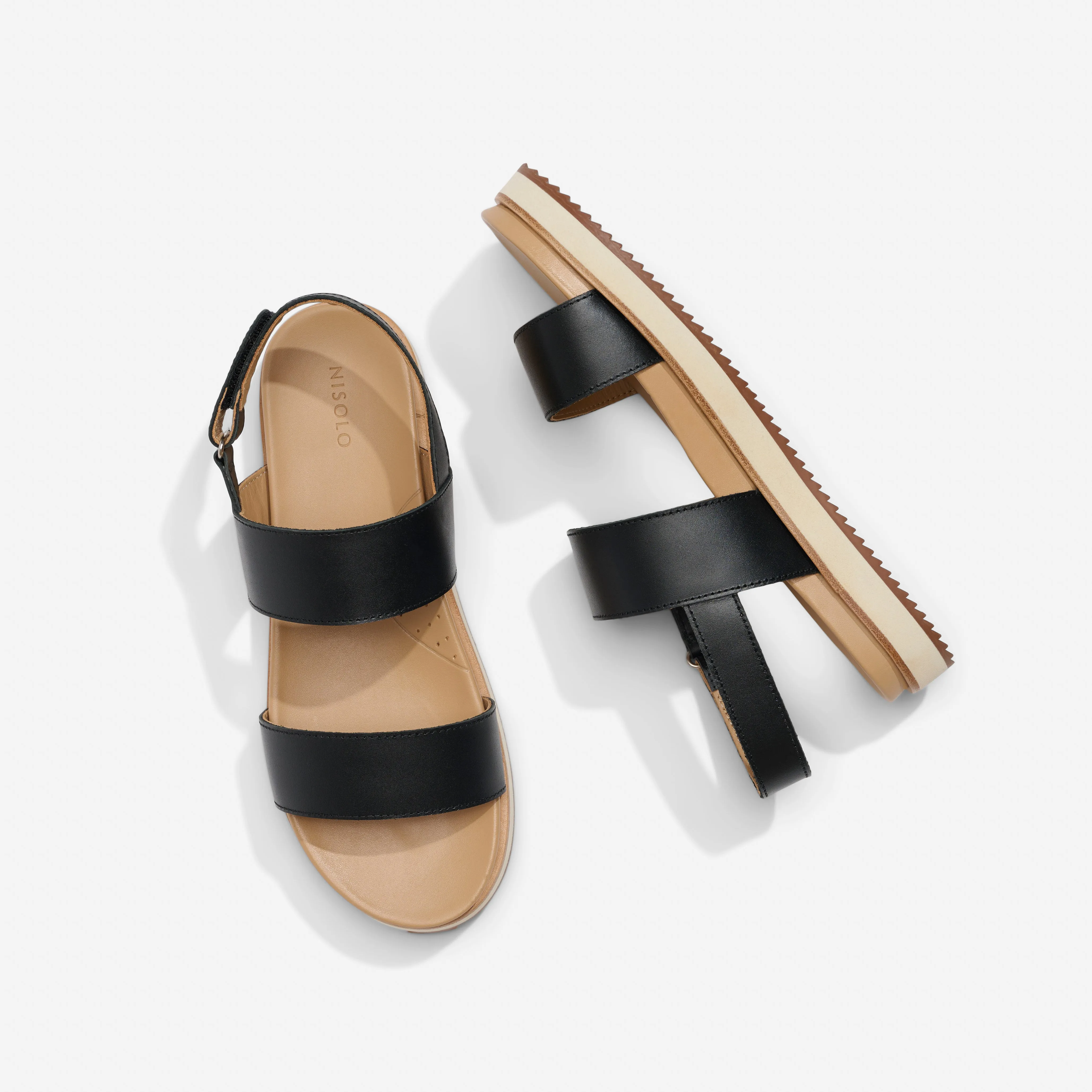 Go-To Flatform Sandal 2.0 Black sold by Nisolo product image thumbnail 5