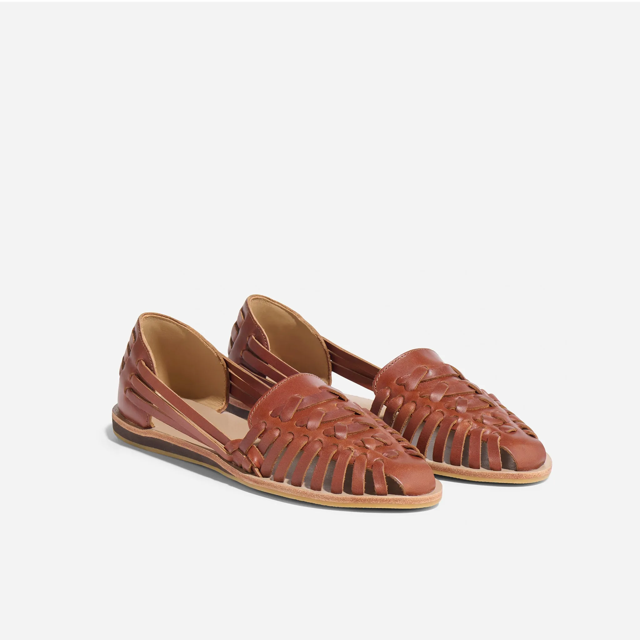 Women's Huarache Sandal Brandy sold by Nisolo