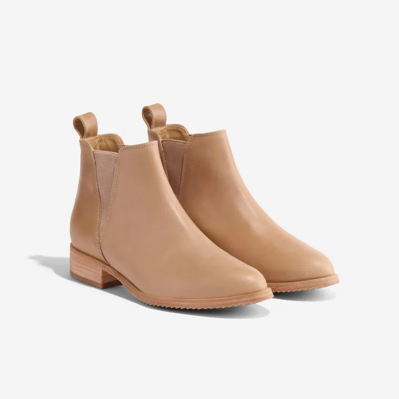 Eva Everyday Chelsea Boot Almond sold by Nisolo
