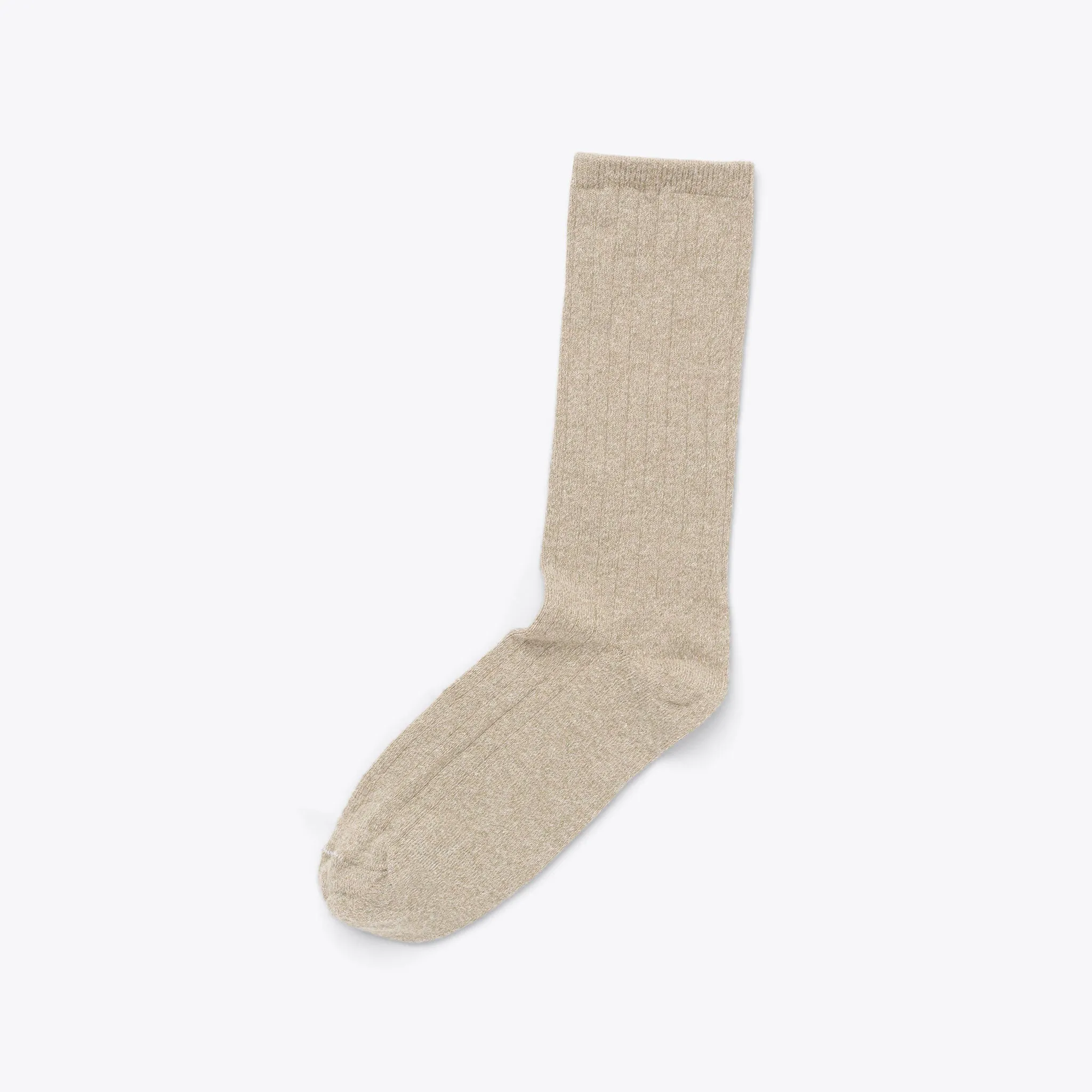 Cotton Crew Sock Oat sold by Nisolo product image thumbnail 2