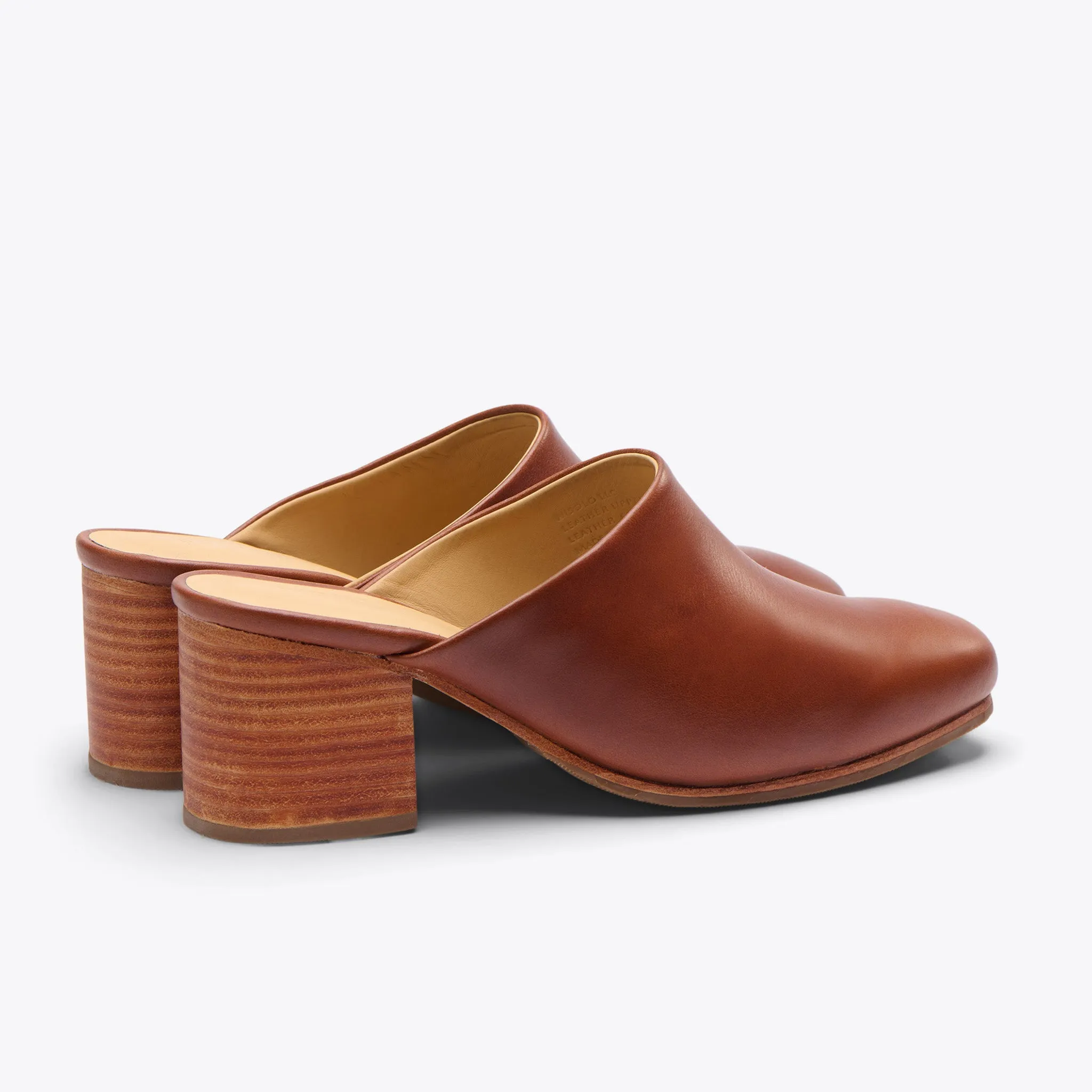 All-Day Heeled Mule Brandy sold by Nisolo product image thumbnail 3