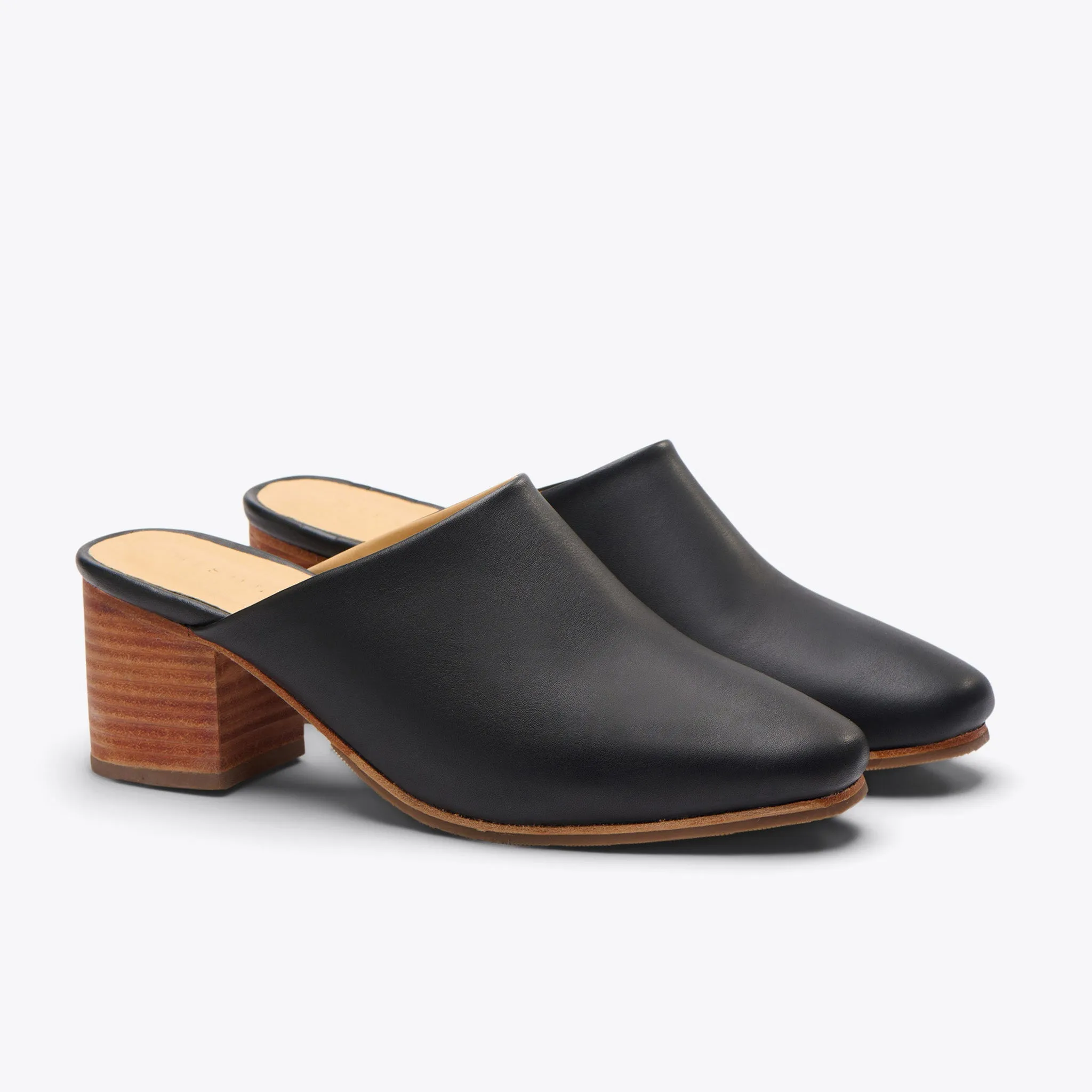 All-Day Heeled Mule Black sold by Nisolo product image thumbnail 4