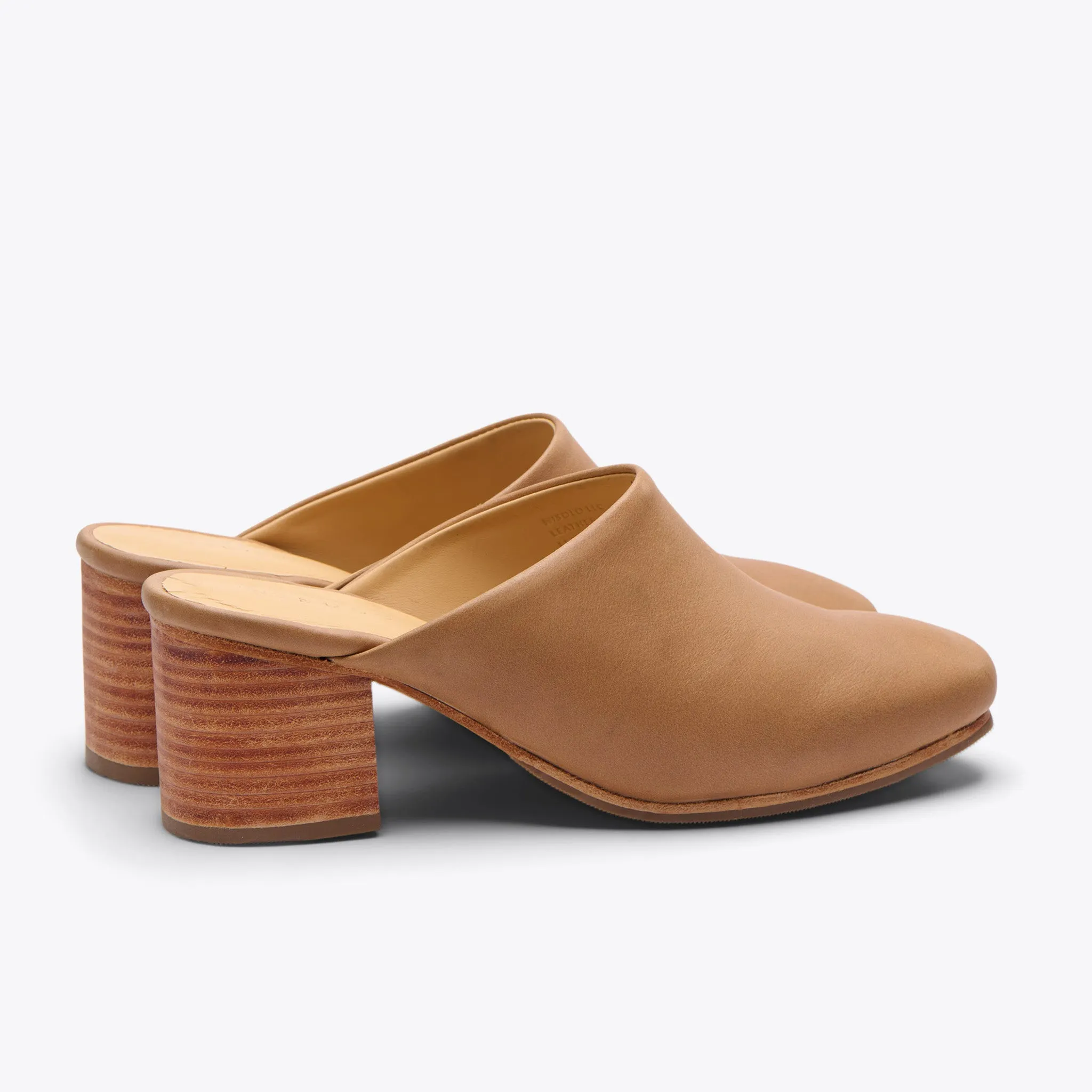 All-Day Heeled Mule Almond sold by Nisolo product image thumbnail 3