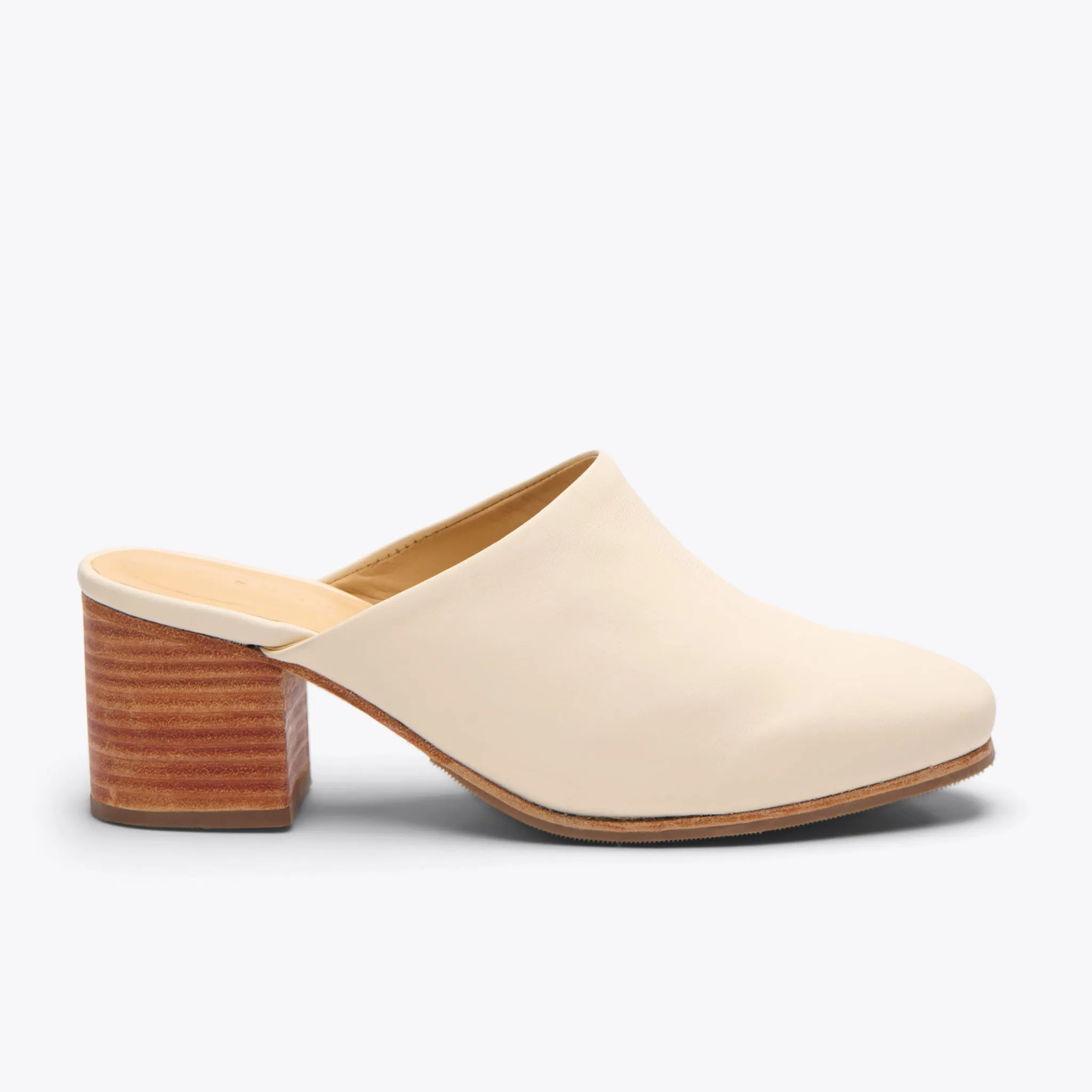 All-Day Heeled Mule Bone sold by Nisolo product image thumbnail 4