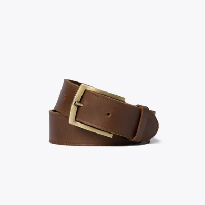 Owen Belt Brown 2.0 sold by Nisolo