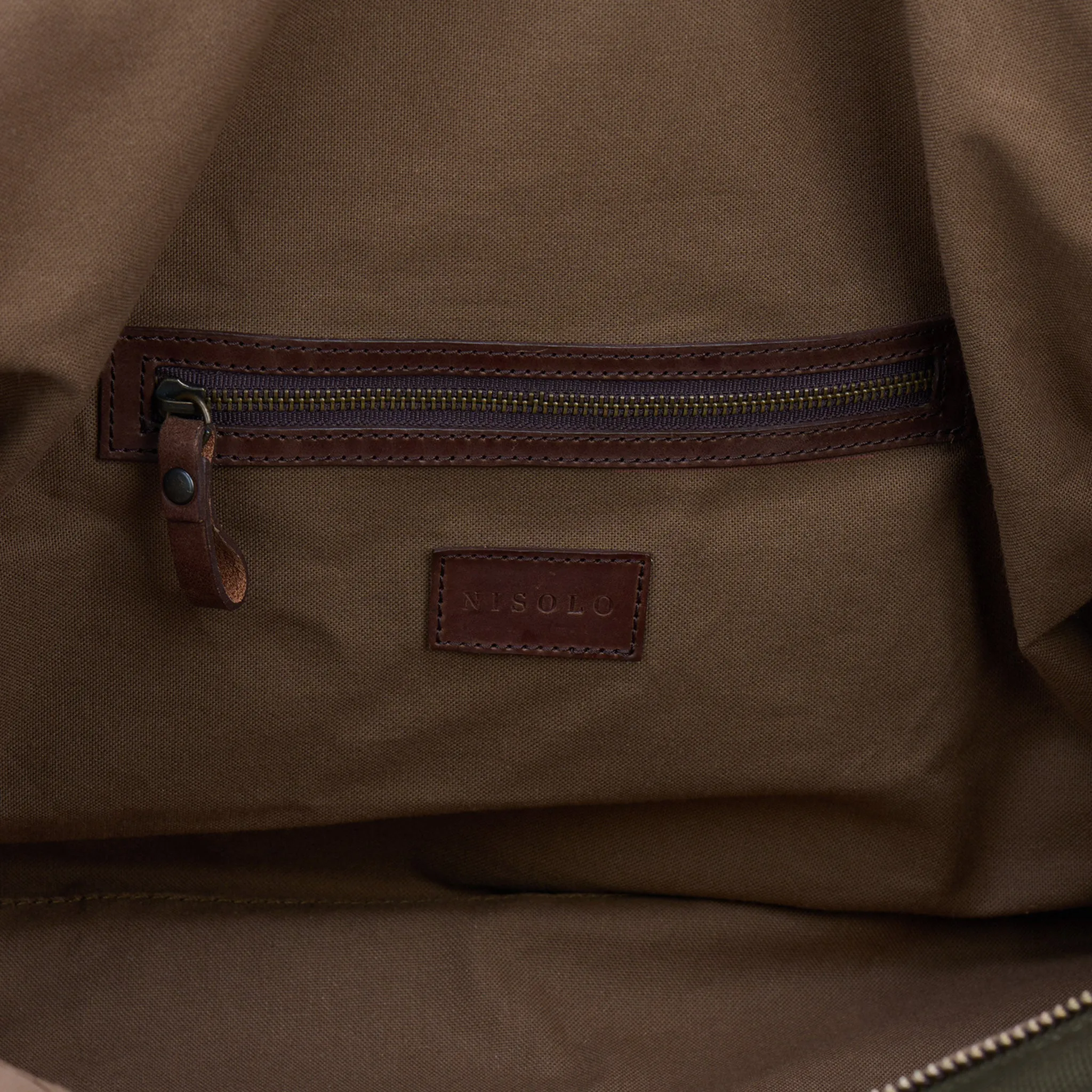 Luis Weekender Forest Green sold by Nisolo product image thumbnail 3