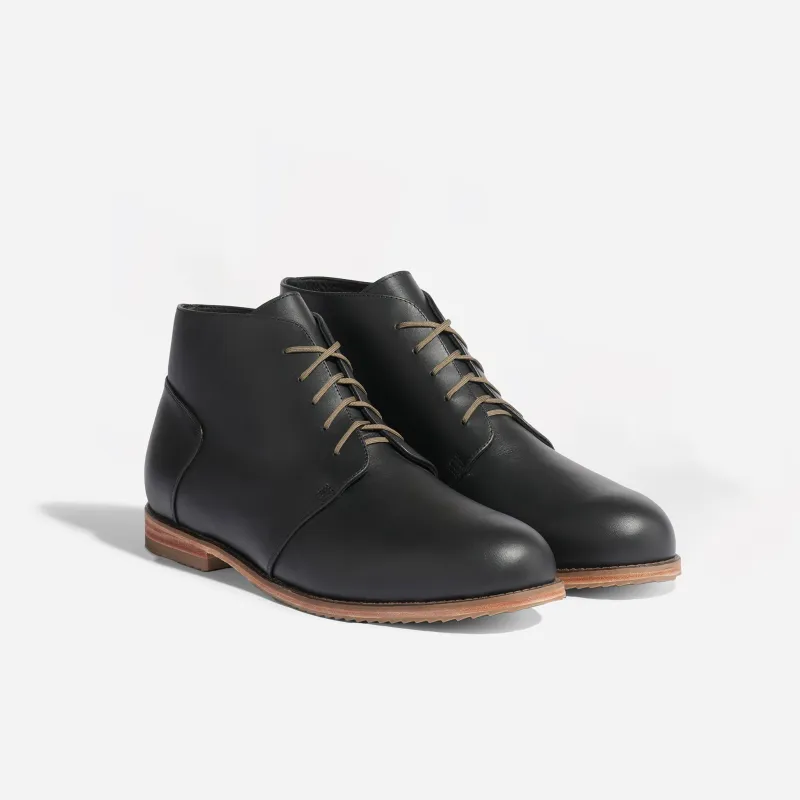 Everyday Chukka Boot Black sold by Nisolo