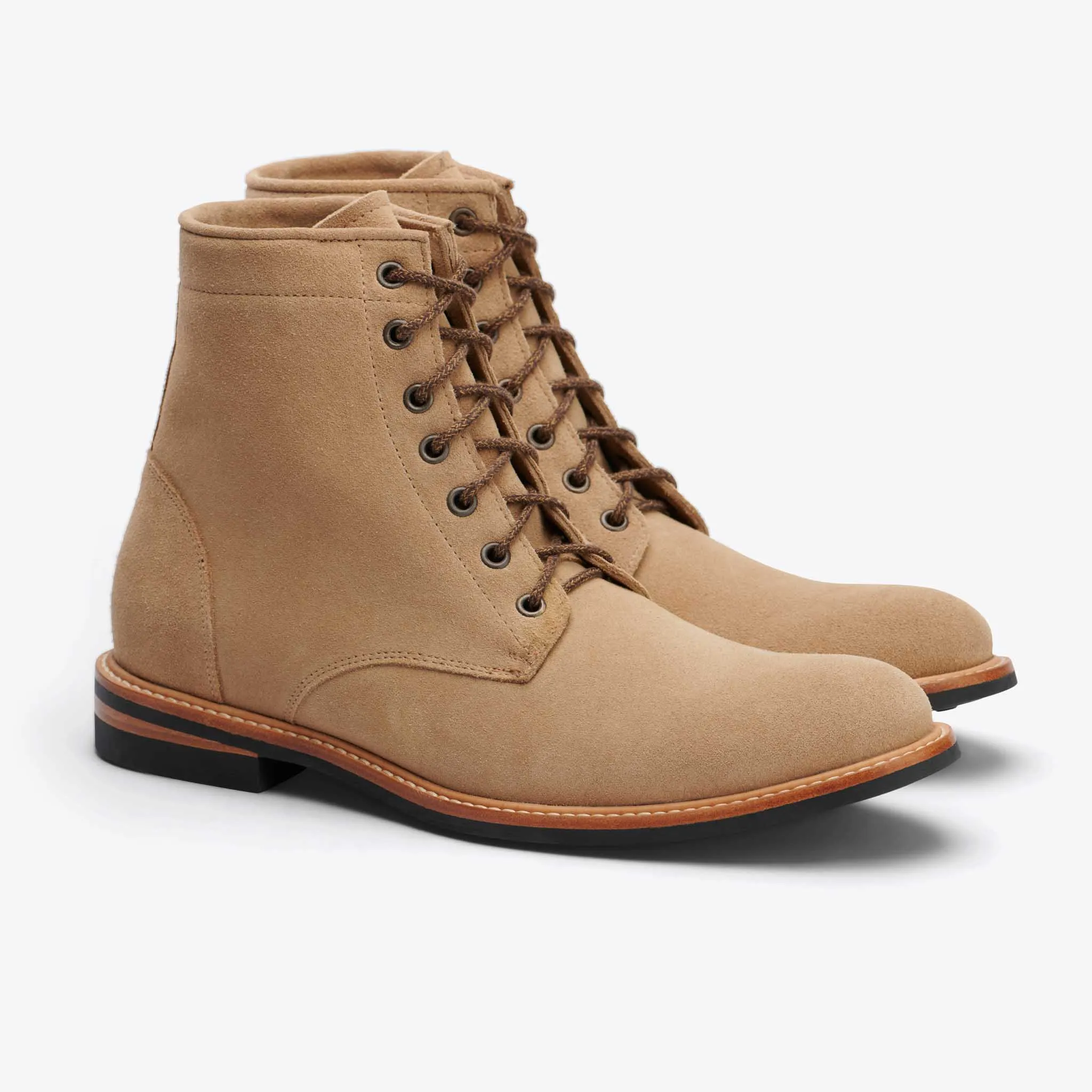 All-Weather Andres Boot Stone sold by Nisolo