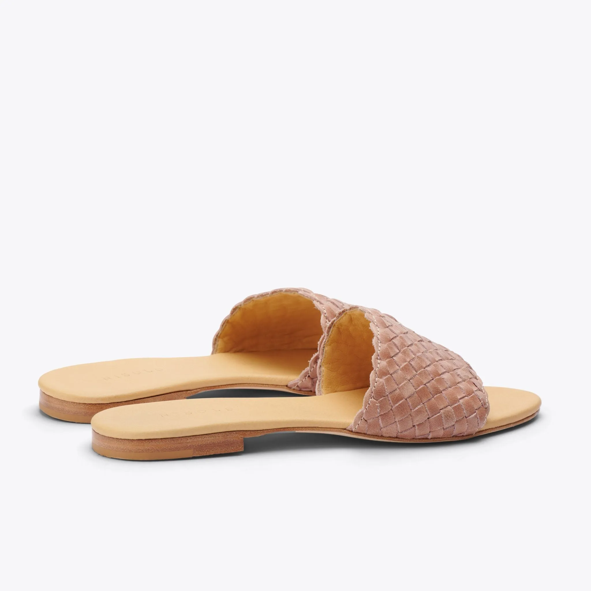 Isla Woven Slide Sandal Woven Desert Rose sold by Nisolo product image thumbnail 3