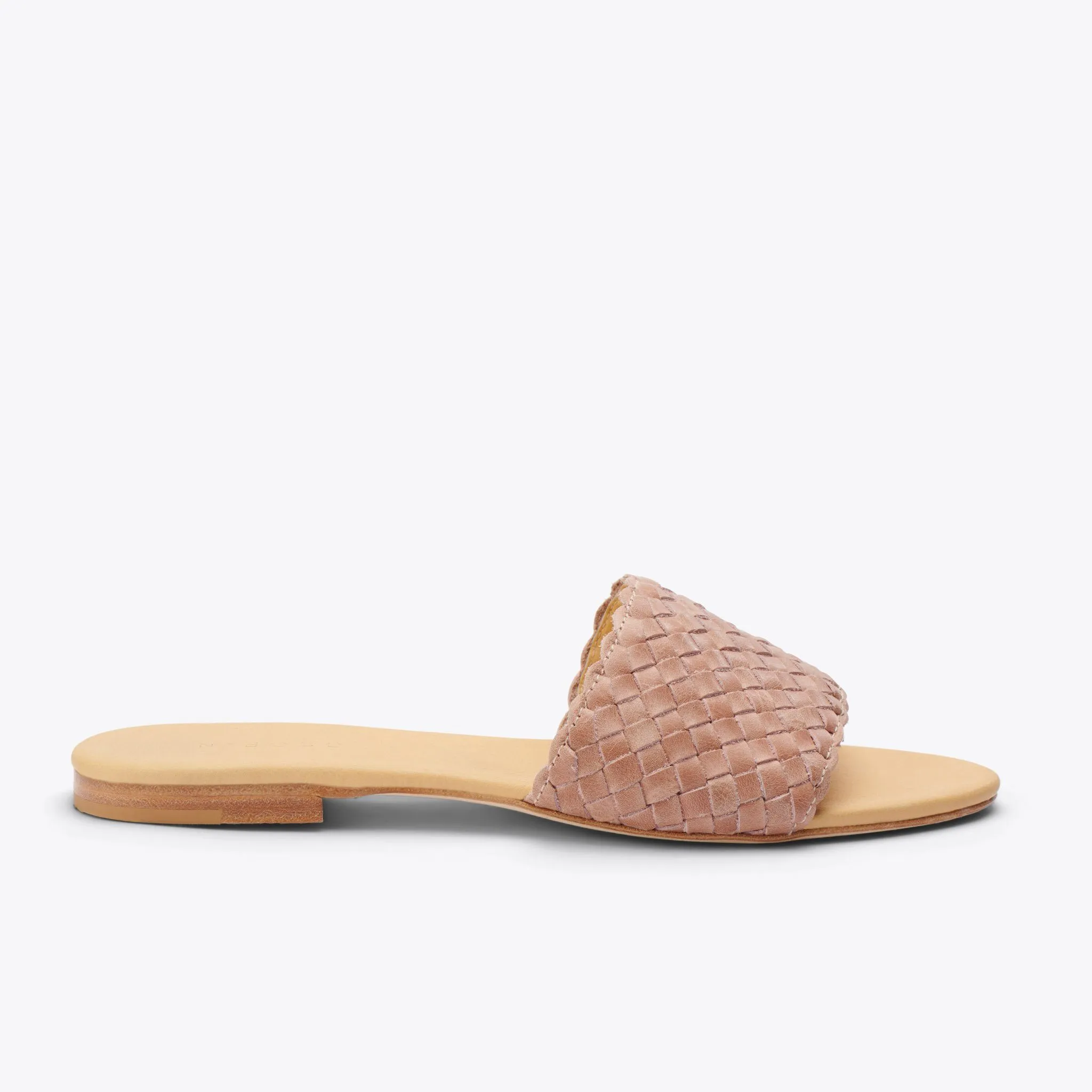 Isla Woven Slide Sandal Woven Desert Rose sold by Nisolo product image thumbnail 4