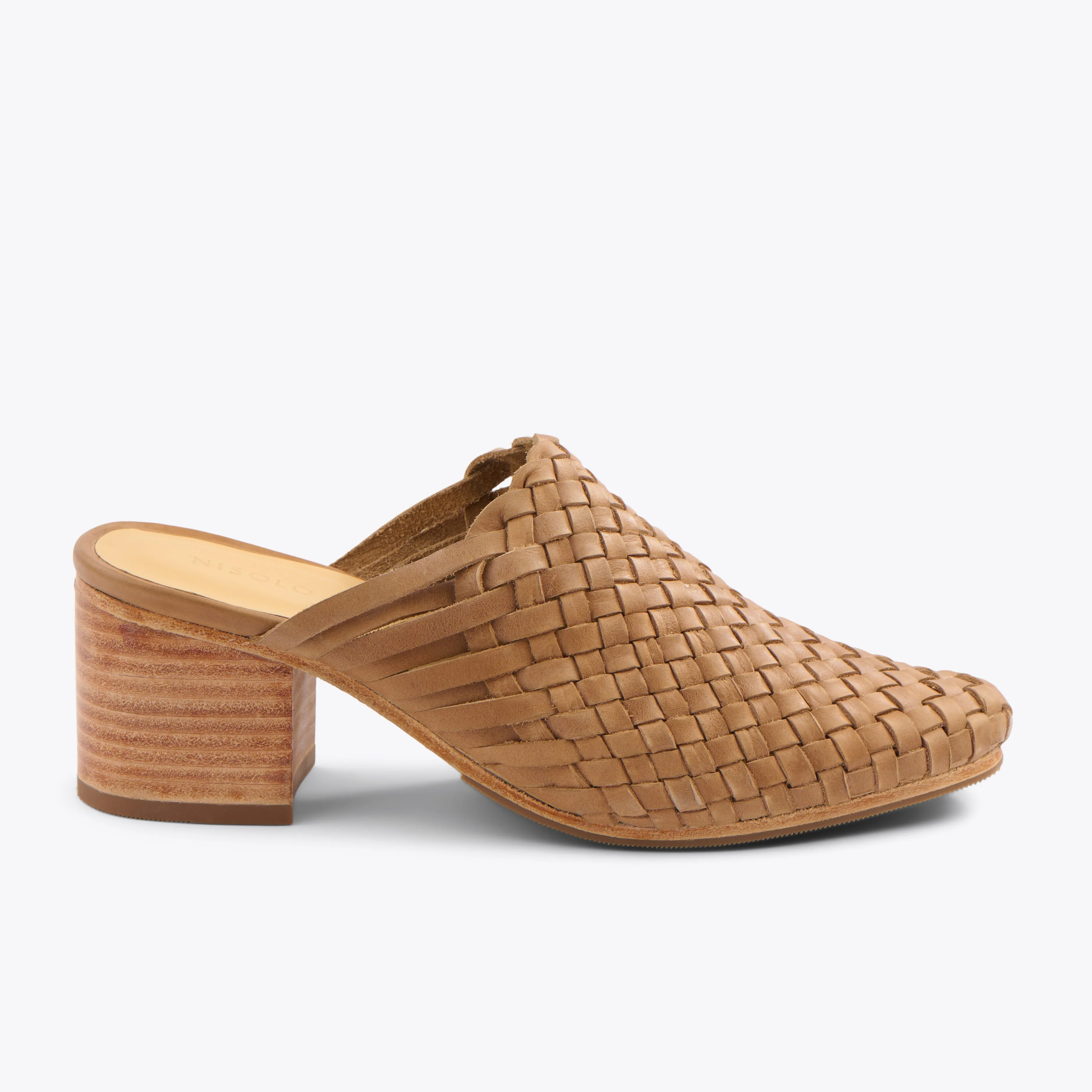 All-Day Woven Heeled Mule Almond sold by Nisolo product image thumbnail 4