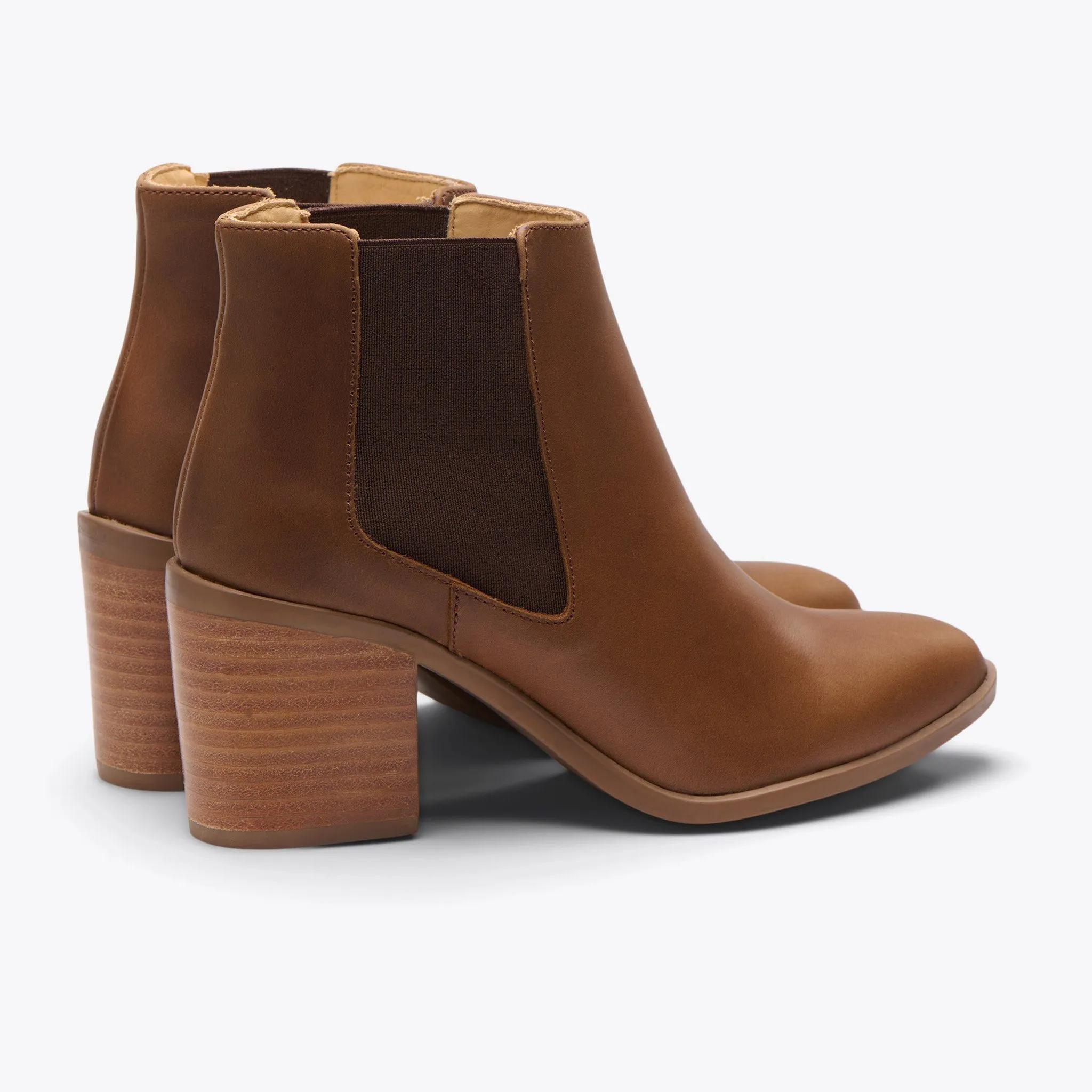 Heeled Chelsea Commuter Boot Brown sold by Nisolo product image thumbnail 3
