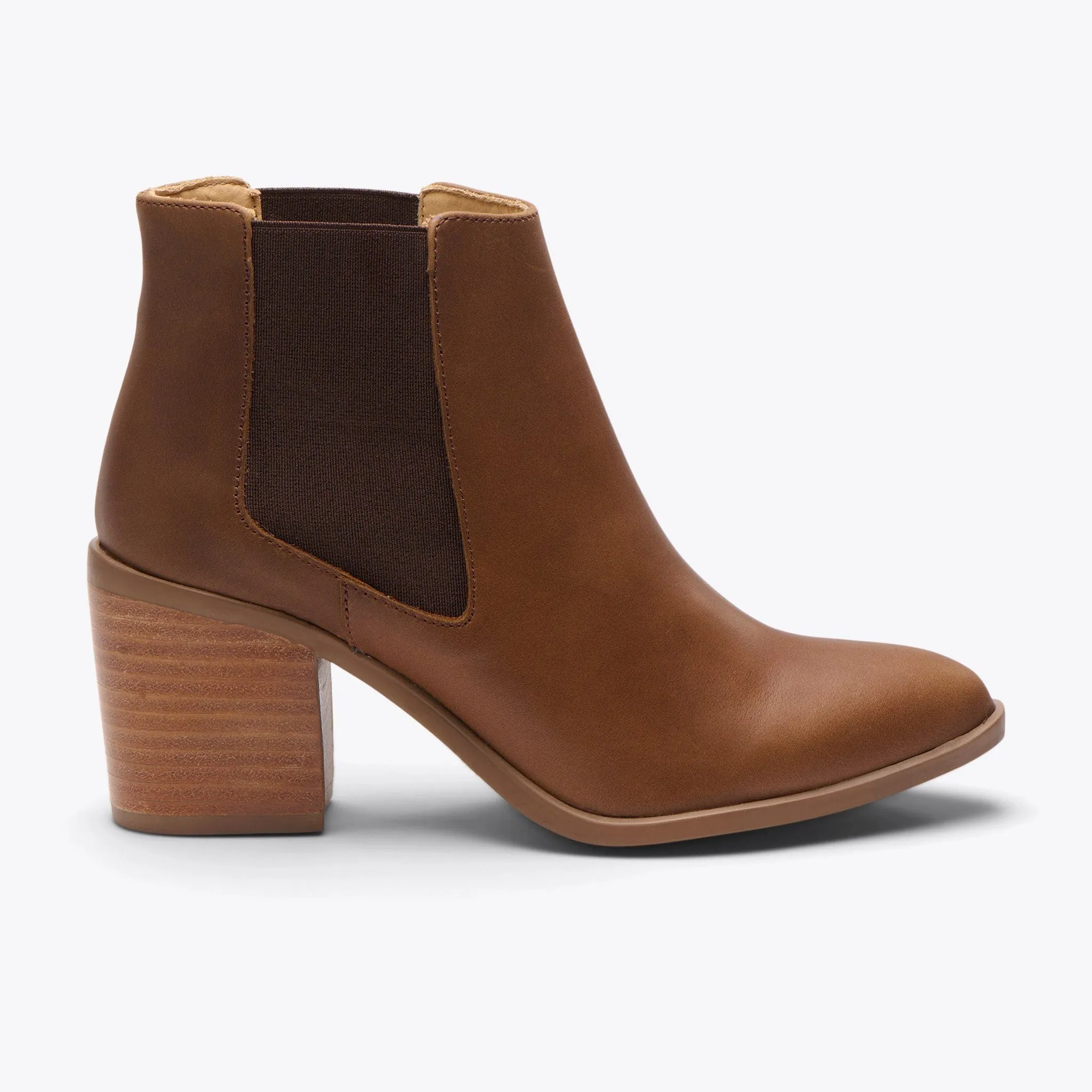 Heeled Chelsea Commuter Boot Brown sold by Nisolo product image thumbnail 4