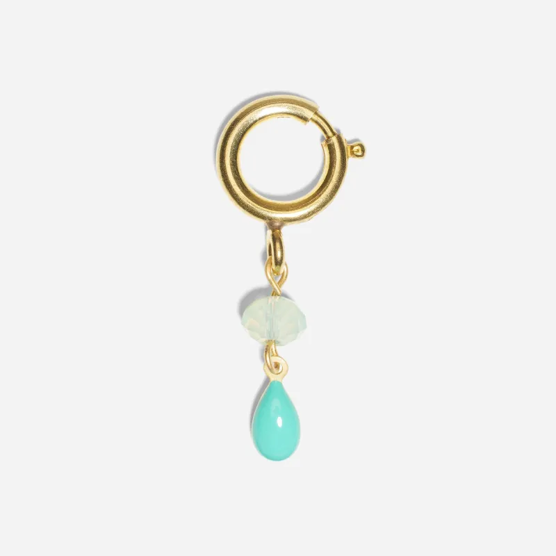 Shoe Charm Teardrop Turquoise made by Nisolo
