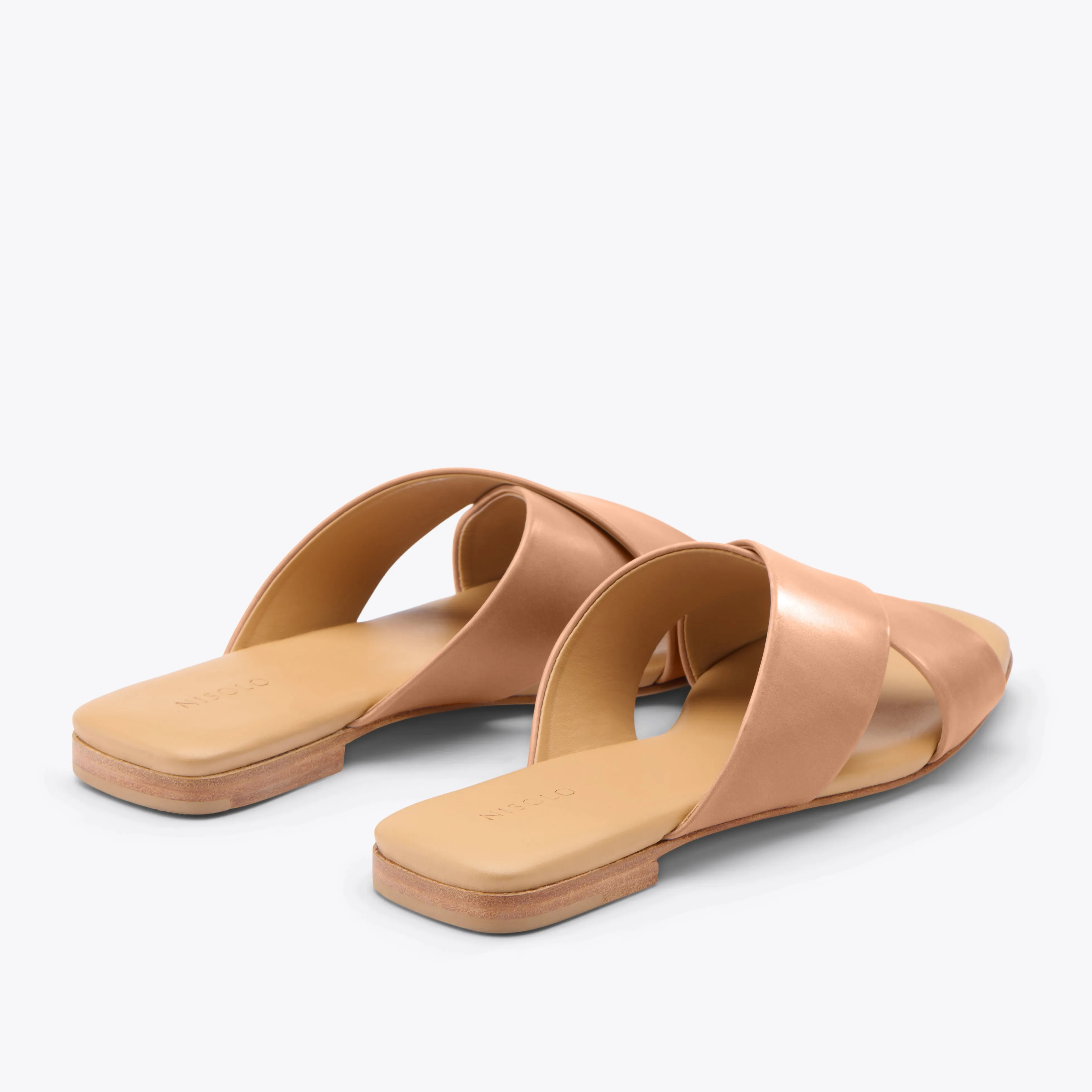 Catalina Slide Sandal Almond sold by Nisolo product image thumbnail 2