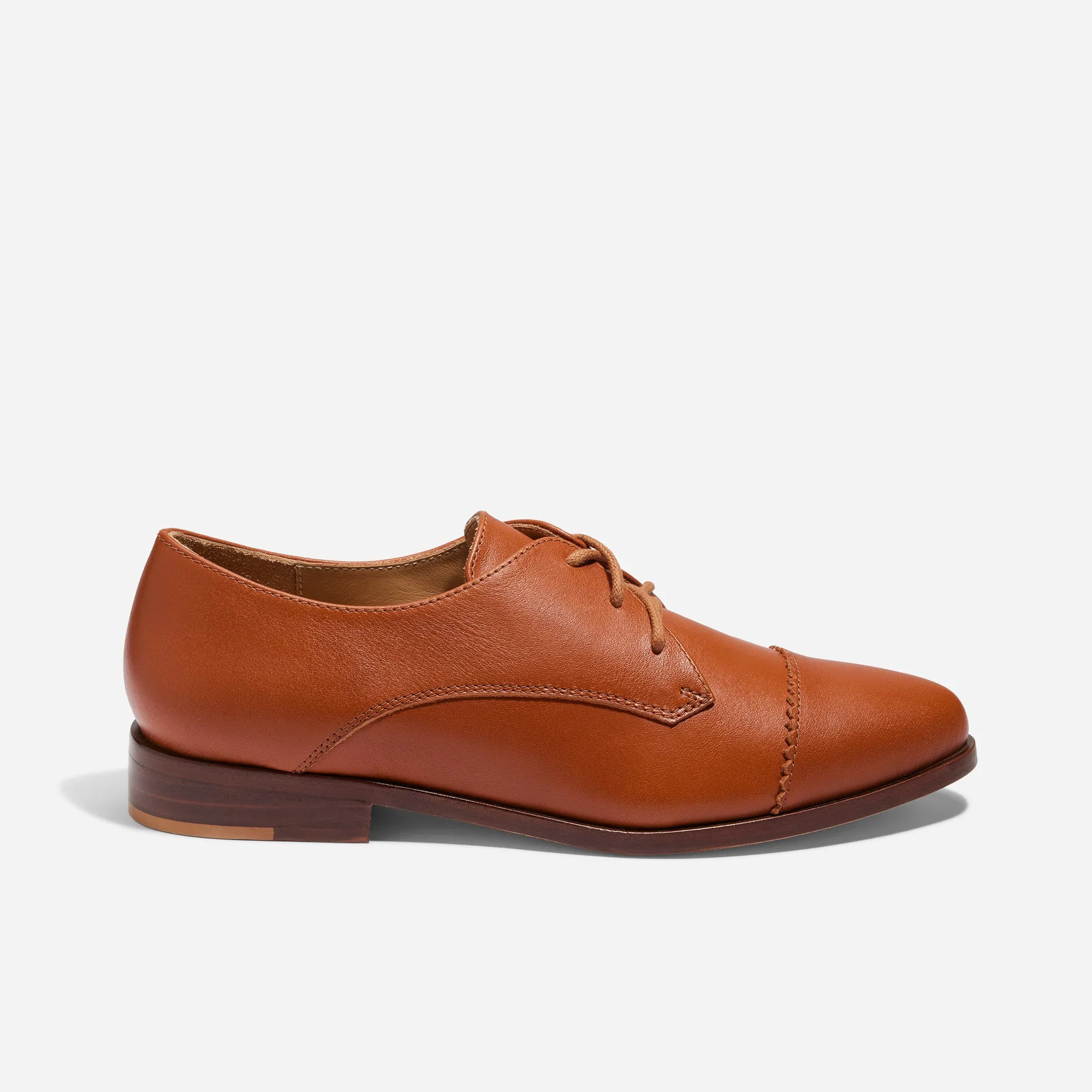 Emilia Cap Toe Oxford British Tan sold by Nisolo product image thumbnail 3