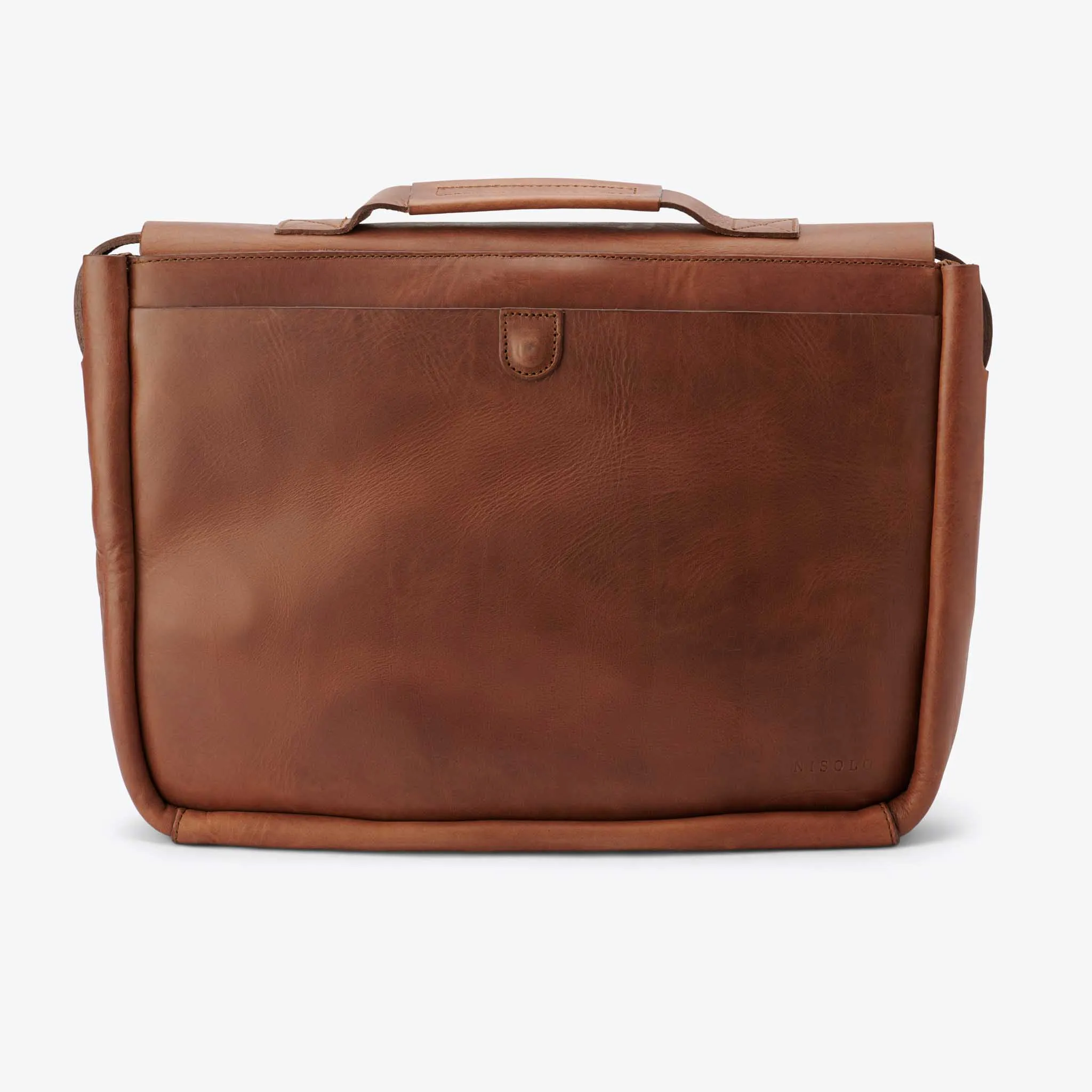 Loreto Messenger Bag Chestnut sold by Nisolo product image thumbnail 4