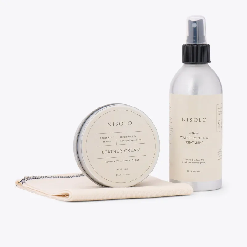 Smooth Leather Care Kit made by Nisolo