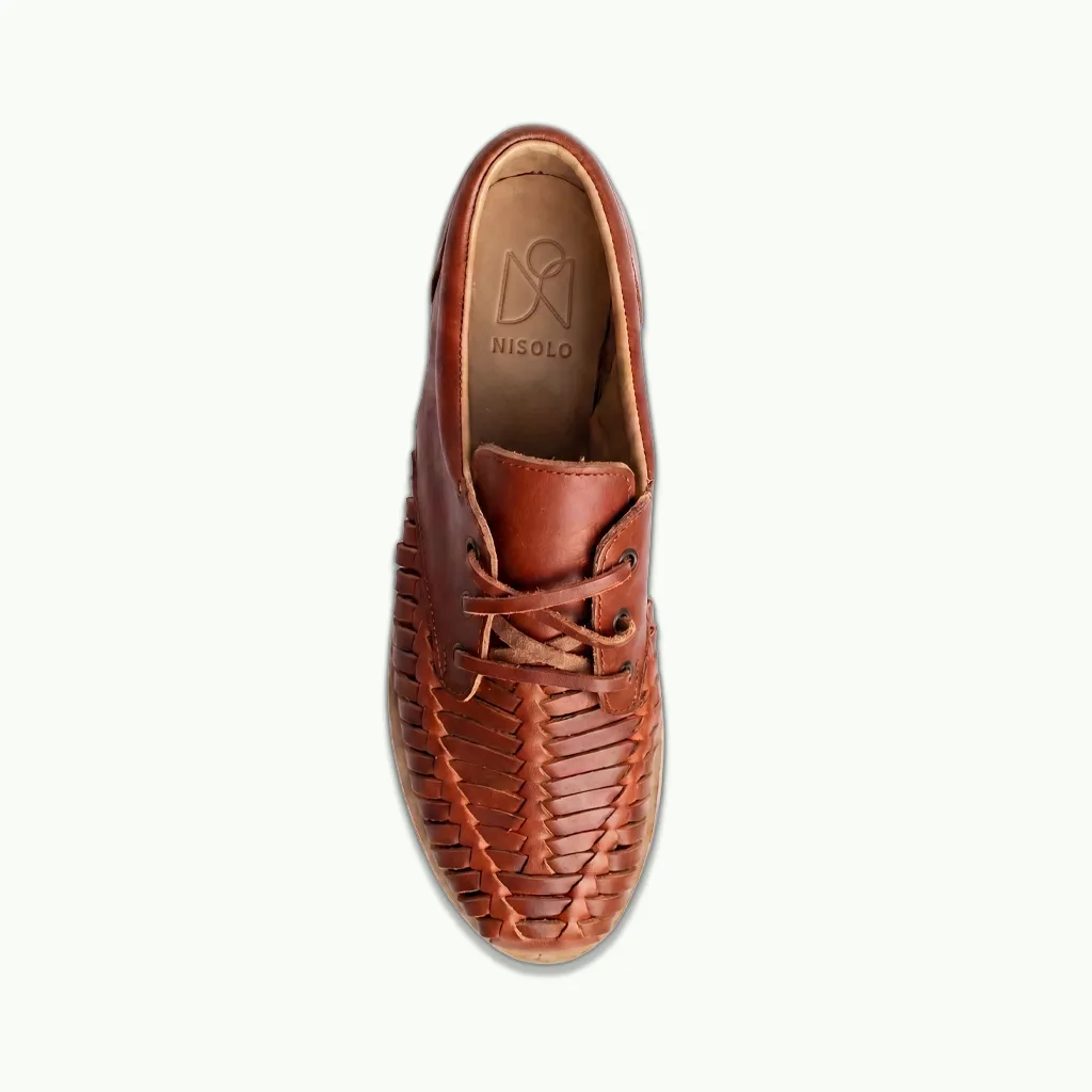 Women's Huarache Oxford Brandy sold by Nisolo product image thumbnail 3