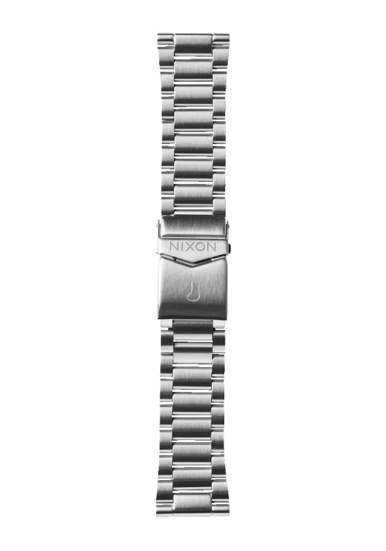 23mm Stainless Steel Band - All Silver sold by Nixon