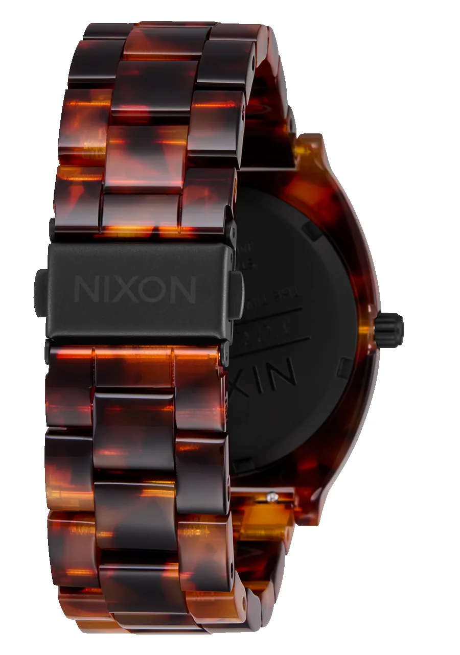 Time Teller Acetate - Tortoise / Oxblood sold by Nixon product image thumbnail 4