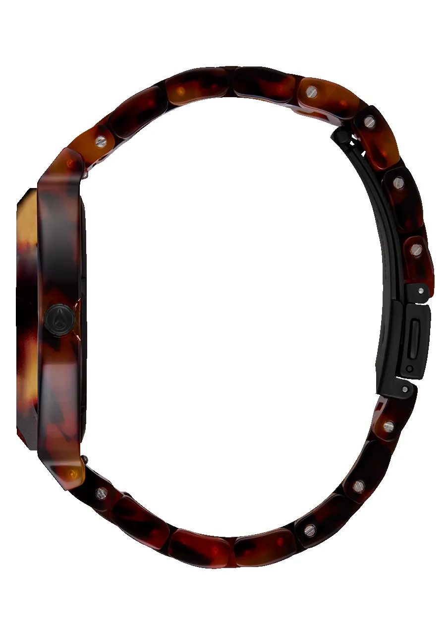 Time Teller Acetate - Tortoise / Oxblood sold by Nixon product image thumbnail 3
