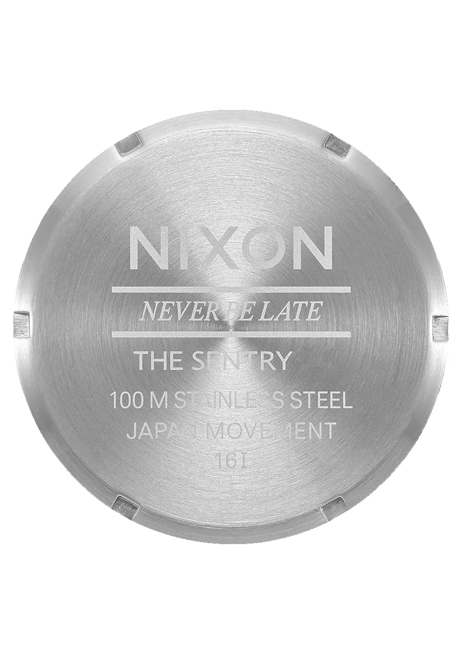 Sentry Leather - Silver / Rosewood / Black sold by Nixon product image thumbnail 5