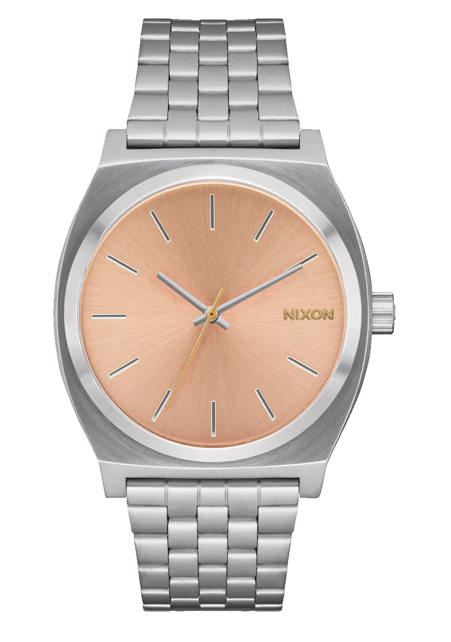 Time Teller - Silver / Coral sold by Nixon