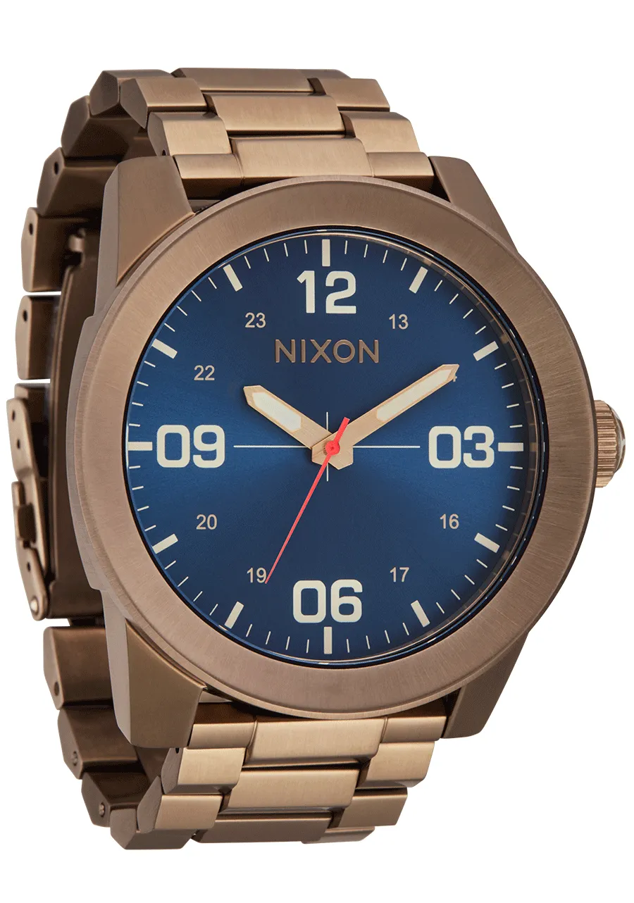 Corporal Stainless Steel - Desert Gold / Arles Blue sold by Nixon product image thumbnail 2