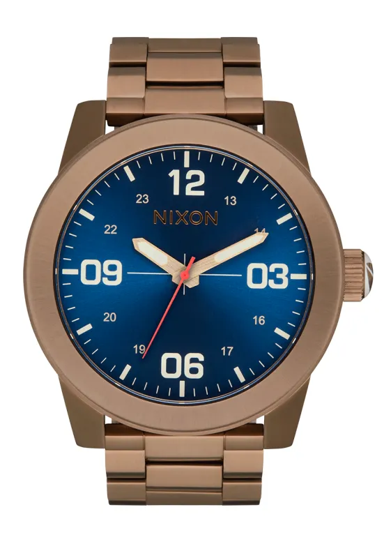 Corporal Stainless Steel - Desert Gold / Arles Blue made by Nixon
