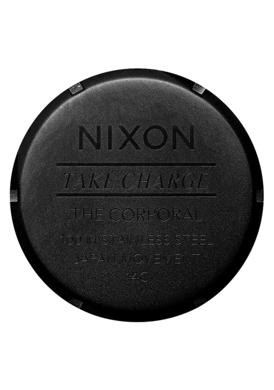 Corporal Stainless Steel - Super Black / Black Top sold by Nixon product image thumbnail 5
