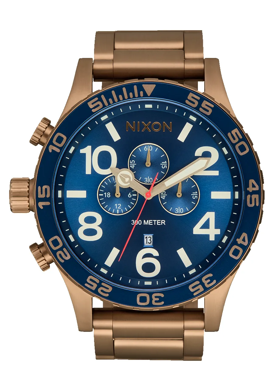 51-30 Chrono - Desert Gold / Arles Blue sold by Nixon