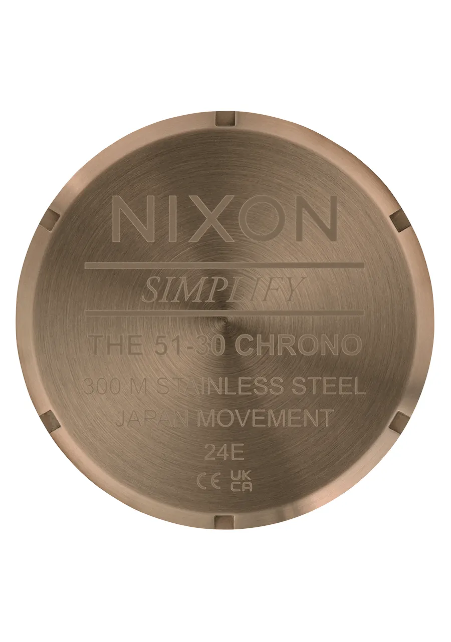 51-30 Chrono - Desert Gold / Arles Blue sold by Nixon product image thumbnail 5