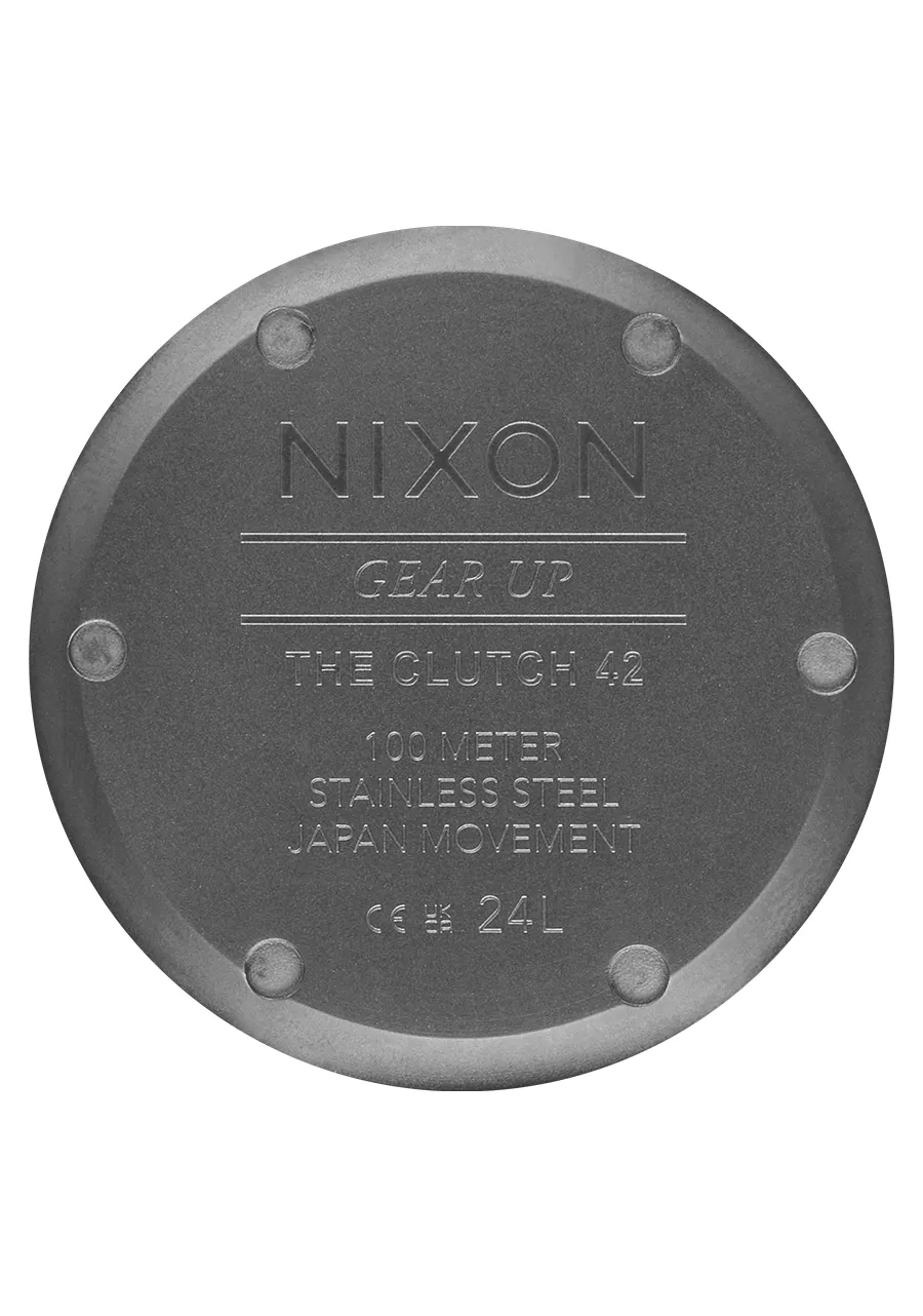 Clutch 42 - Matte Gunmetal / Hot Sauce sold by Nixon product image thumbnail 5